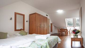 Фото номера Стандартный четырехместный номер Отель Holimo Hotel г. Строне-Слёнске 5