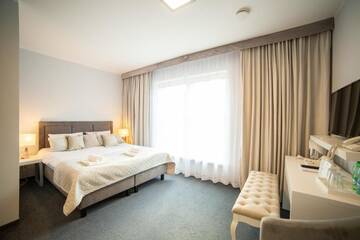 Фото номера Двухместный номер VIP с 1 кроватью Апартаменты Apartamenty pod Śnieżnikiem г. Строне-Слёнске 13