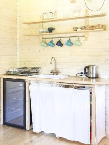 Фото номера Two-Bedroom Chalet with Terrace and Lake View Лоджи Osada Pstrąga г. Строне-Слёнске 16