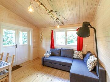 Фото номера Two-Bedroom Chalet with Terrace and Lake View Лоджи Osada Pstrąga г. Строне-Слёнске 14